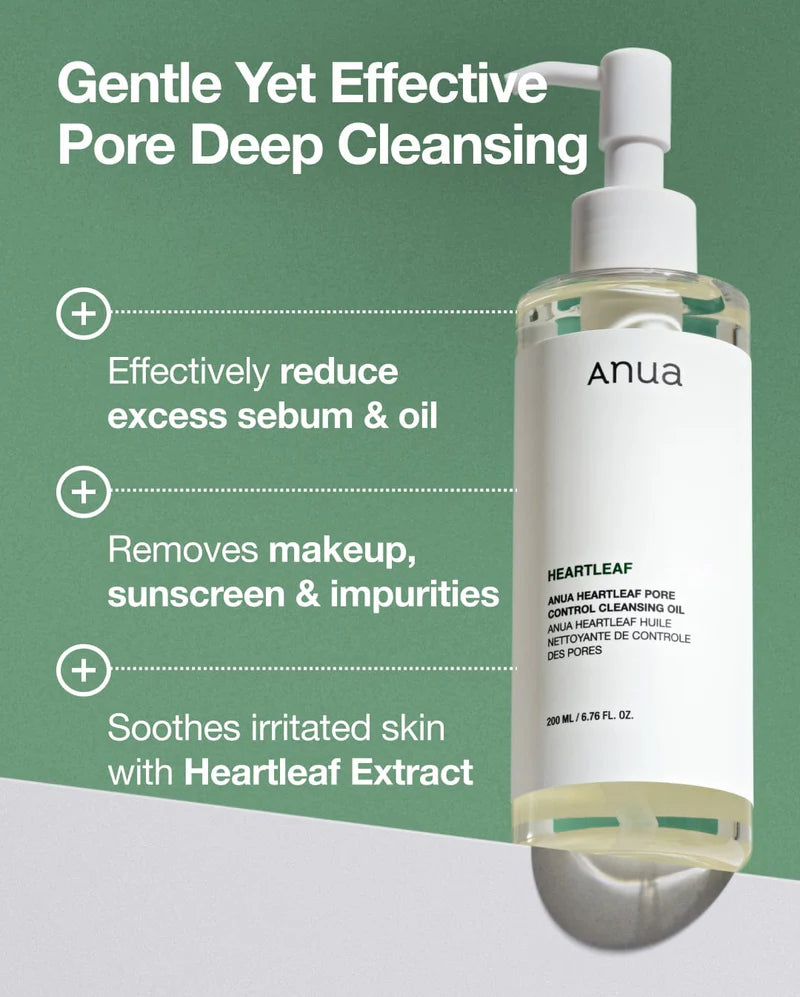 Heartleaf Pore Control Cleansing oil
