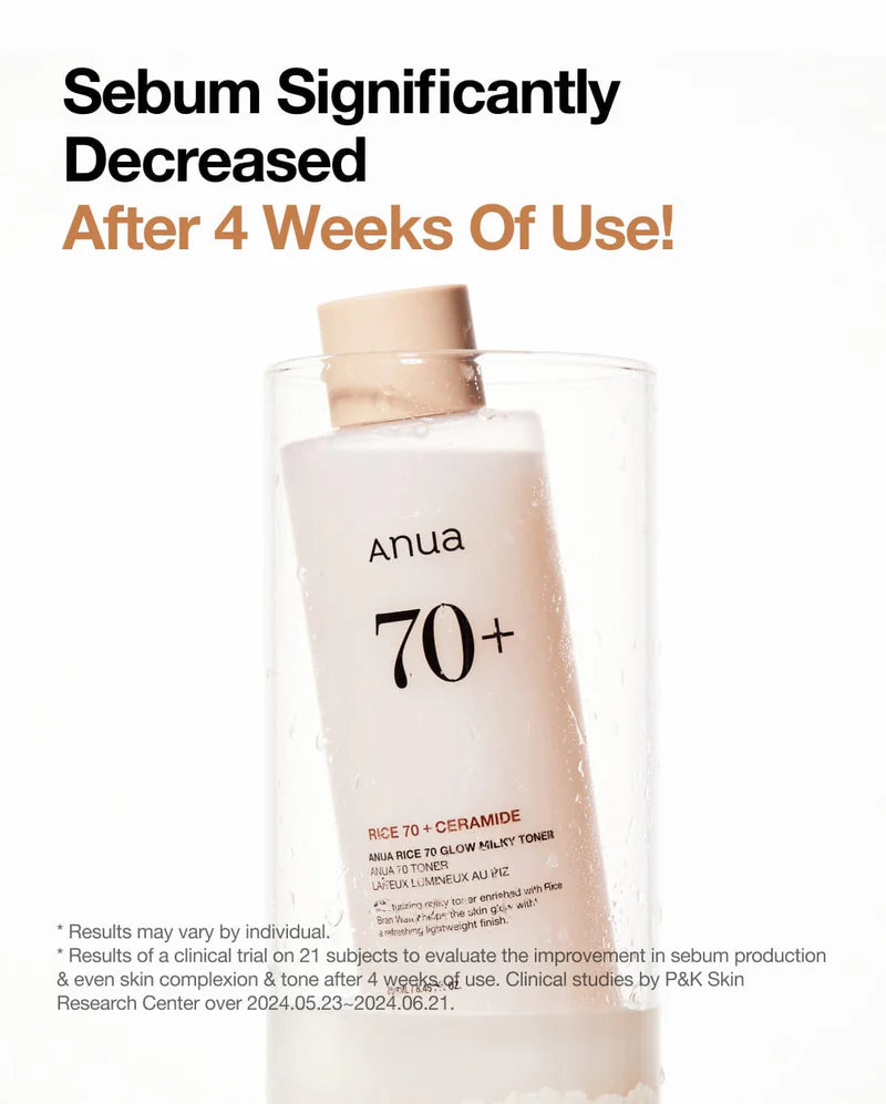 Rice 70 Glow Milky Toner